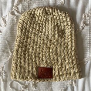 Tan Speckled Love Your Melon Beanie